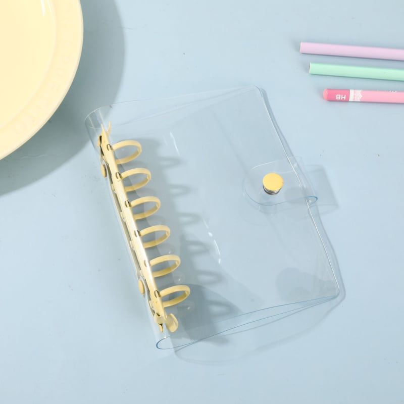 Прозрачен PVC подвързвач за бележки със система за разделни листове, Sun Paper 90 г/м², 50–100 страници