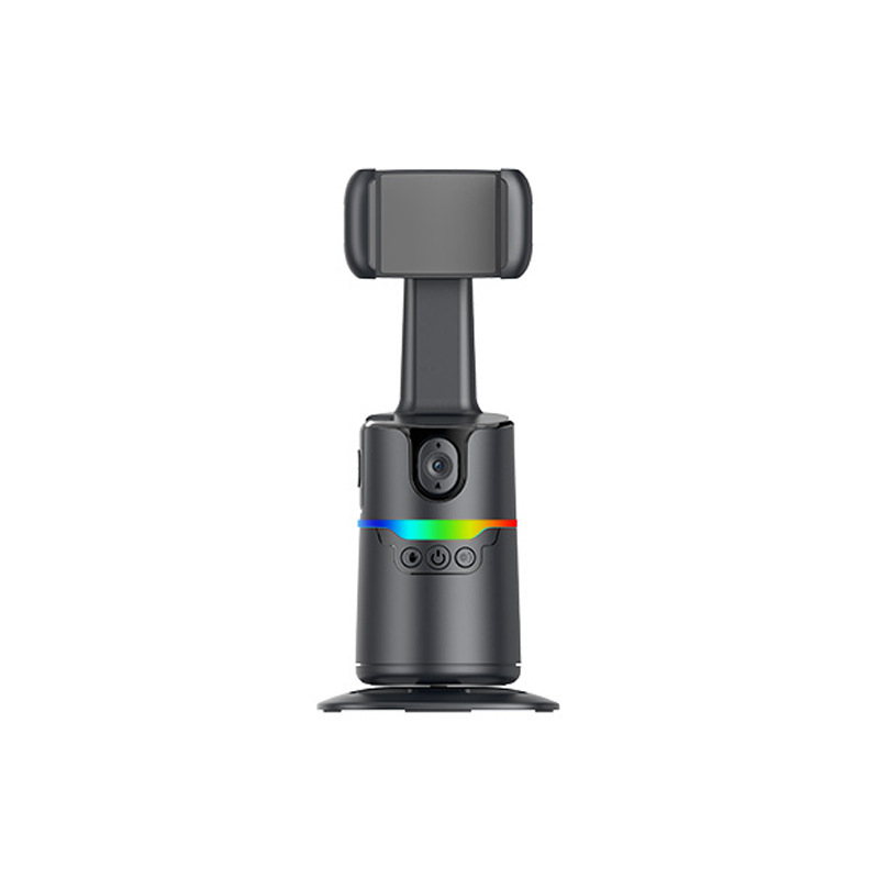 Gimbal za telefon s AI prepoznavanjem ljudi, 360° panoramsko snimanje, daljinsko upravljanje, Bluetooth, ugrađeno svjetlo