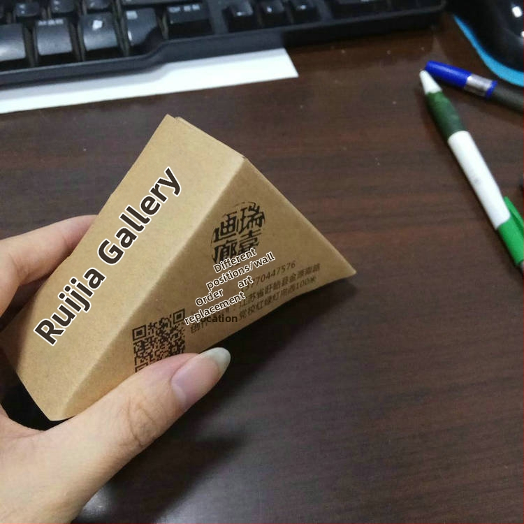 Zamykateľný papierový roh ochranný pre dvere, okná a zrkadlá – trojstranný papierový roh z kraft papiera a vlnitého papiera pre rámy