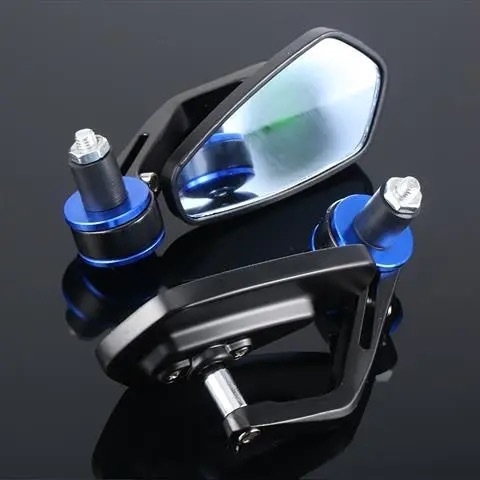 MOXI огледало за кормило на мотоциклет – квадратно, алуминиева сплав, модификация голяма серия