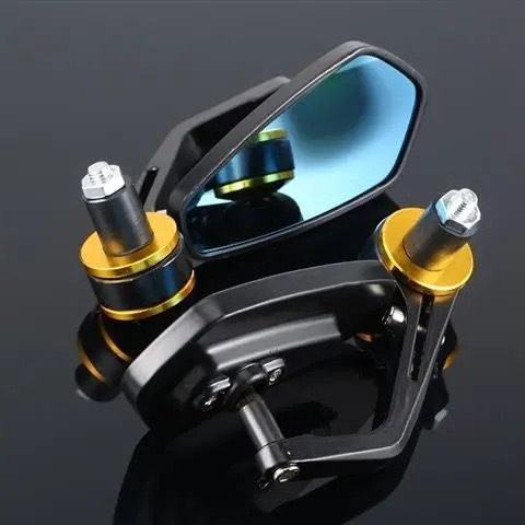 MOXI огледало за кормило на мотоциклет – квадратно, алуминиева сплав, модификация голяма серия