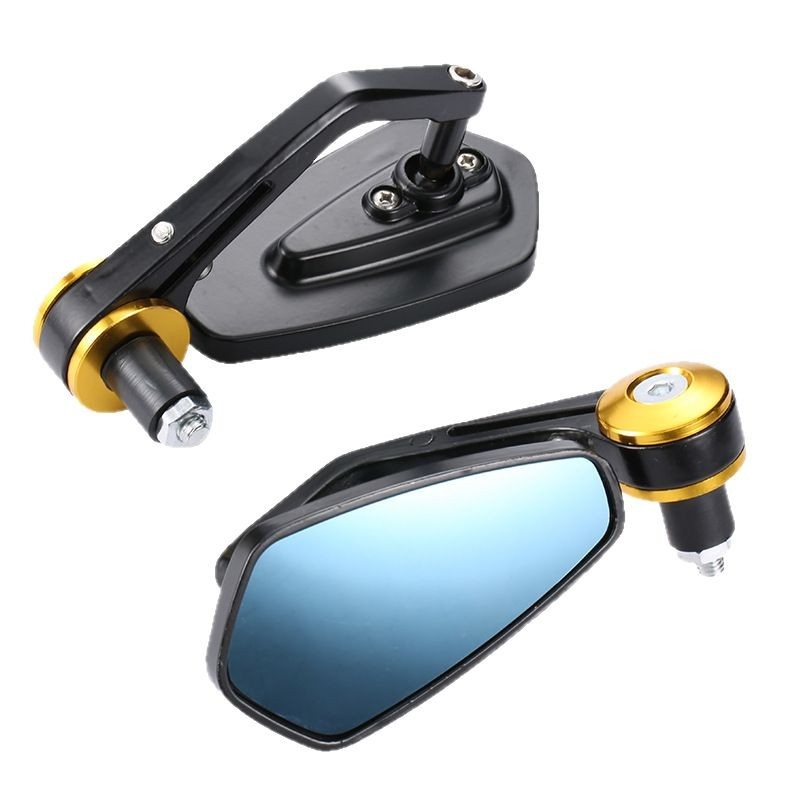 MOXI огледало за кормило на мотоциклет – квадратно, алуминиева сплав, модификация голяма серия