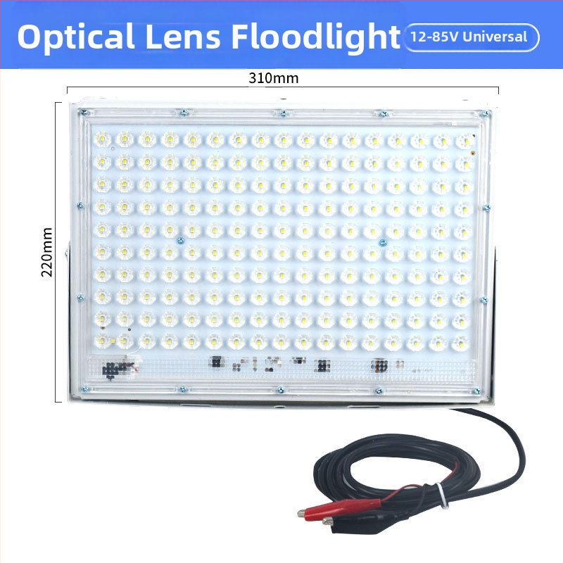 Аварийно прожекторно осветление с широк диапазон на входно напрежение 12–85 V, IP66, алуминиев корпус, PF 0.6, за външна употреба