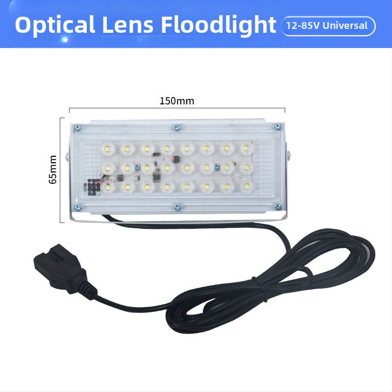 Аварийно прожекторно осветление с широк диапазон на входно напрежение 12–85 V, IP66, алуминиев корпус, PF 0.6, за външна употреба