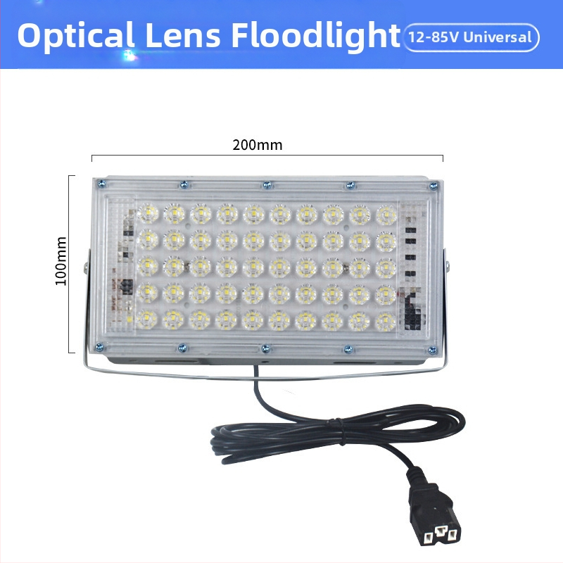 Аварийно прожекторно осветление с широк диапазон на входно напрежение 12–85 V, IP66, алуминиев корпус, PF 0.6, за външна употреба