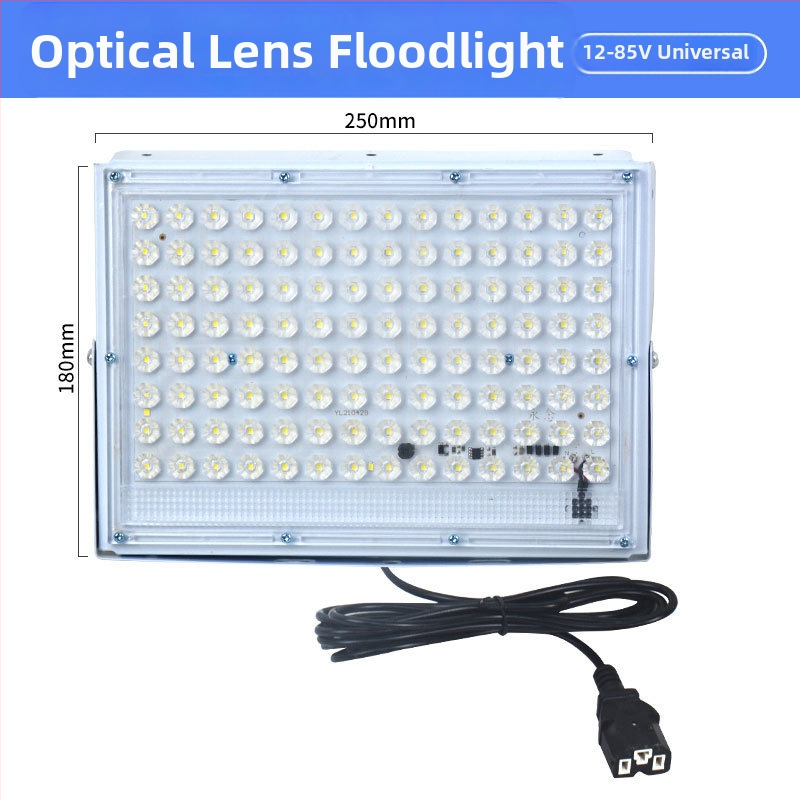 Аварийно прожекторно осветление с широк диапазон на входно напрежение 12–85 V, IP66, алуминиев корпус, PF 0.6, за външна употреба