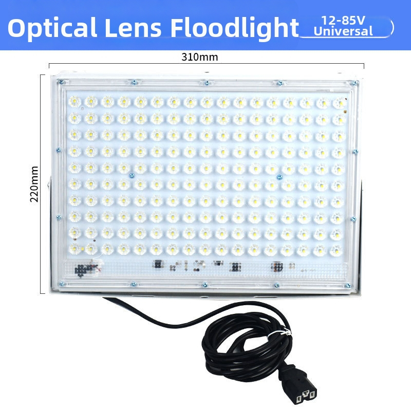 Аварийно прожекторно осветление с широк диапазон на входно напрежение 12–85 V, IP66, алуминиев корпус, PF 0.6, за външна употреба