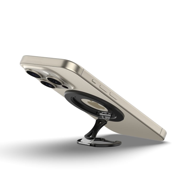 Държач за телефон с пръстен – сплав, магнитно или въртящо се фиксиране, универсален стил