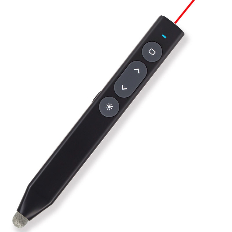 Elektroničko pero za interaktivnu ploču s PPT daljinskim upravljačem – za učitelje – Jingyang, ABS, laser, suha baterija No.7, logotip otisnut