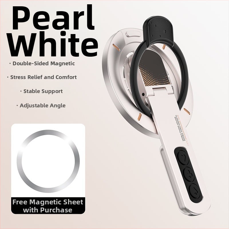 ABS материал Магнитна стойка за телефон и таблет, сгъваема и въртяща се настолен държач
