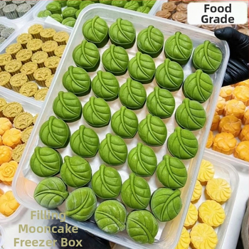 Mooncake zamrzivačka kutija za skladištenje, japanski stil, zatvorena, standardni oblik