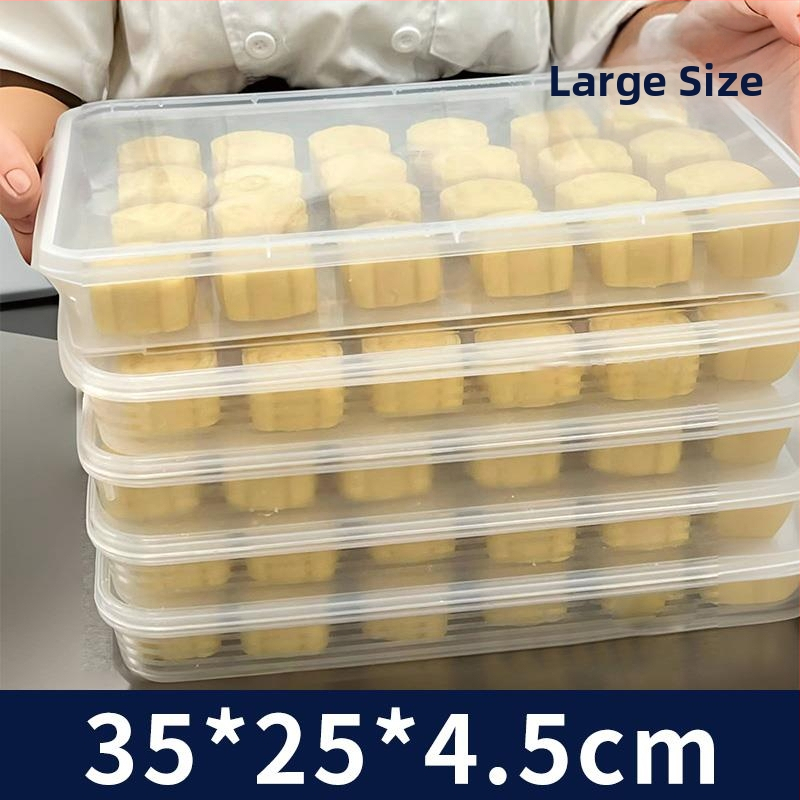 Mooncake zamrzivačka kutija za skladištenje, japanski stil, zatvorena, standardni oblik