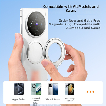 Телефонен държач с пръстен, универсален дизайн, силиконово-цинкова сплав, персонализируем