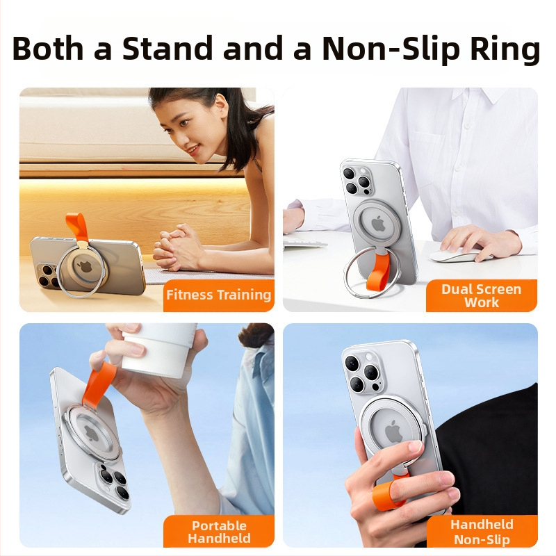 Телефонен държач с пръстен, универсален дизайн, силиконово-цинкова сплав, персонализируем