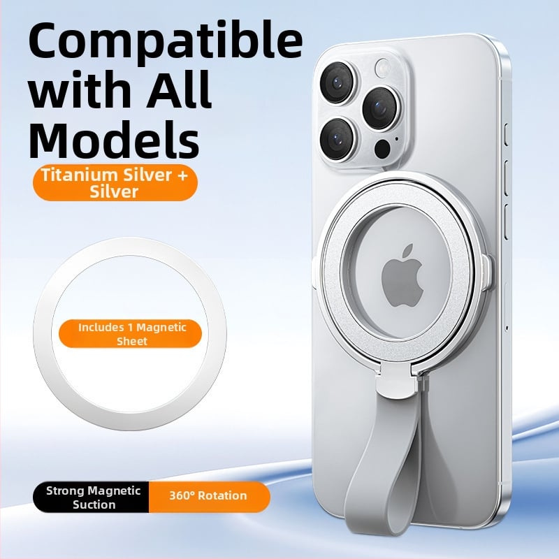 Телефонен държач с пръстен, универсален дизайн, силиконово-цинкова сплав, персонализируем