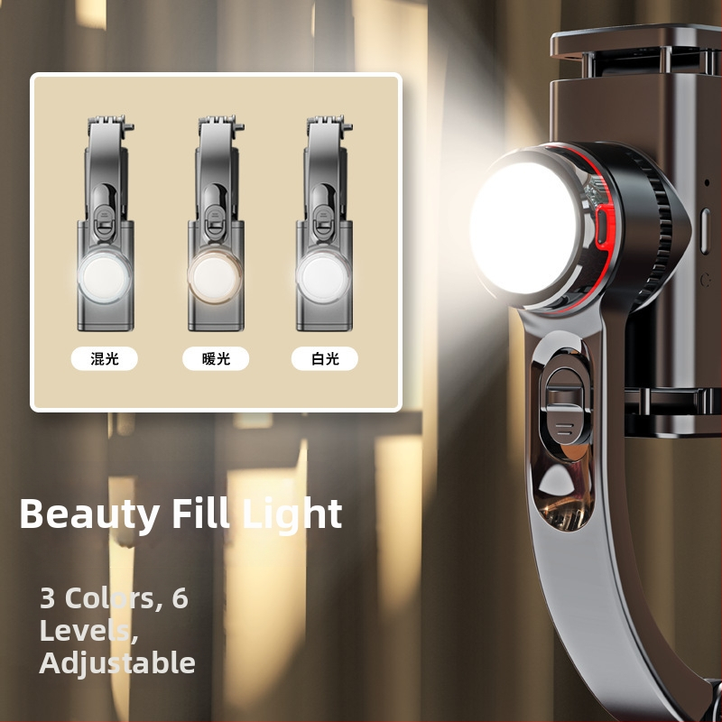 Mini stabilizator za mobitel, jednoosni gimbal, model L18S/L18, ABS aluminijska legura, Bluetooth podrška, daljinski upravljač uključen