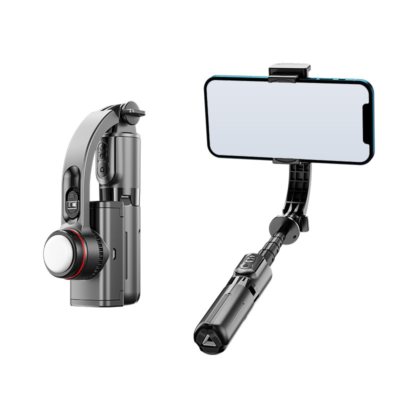Mini stabilizator za mobitel, jednoosni gimbal, model L18S/L18, ABS aluminijska legura, Bluetooth podrška, daljinski upravljač uključen