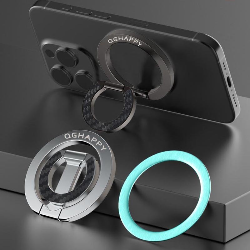 Držač za telefon s MagSafe prstenom, metalni sklopivi stolni nosač s rotacijom