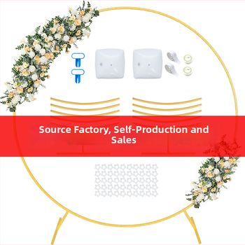 Metalni vjenčani luk, kovana konstrukcija, kartonsko pakiranje, prilagodljivo, za vjenčanja