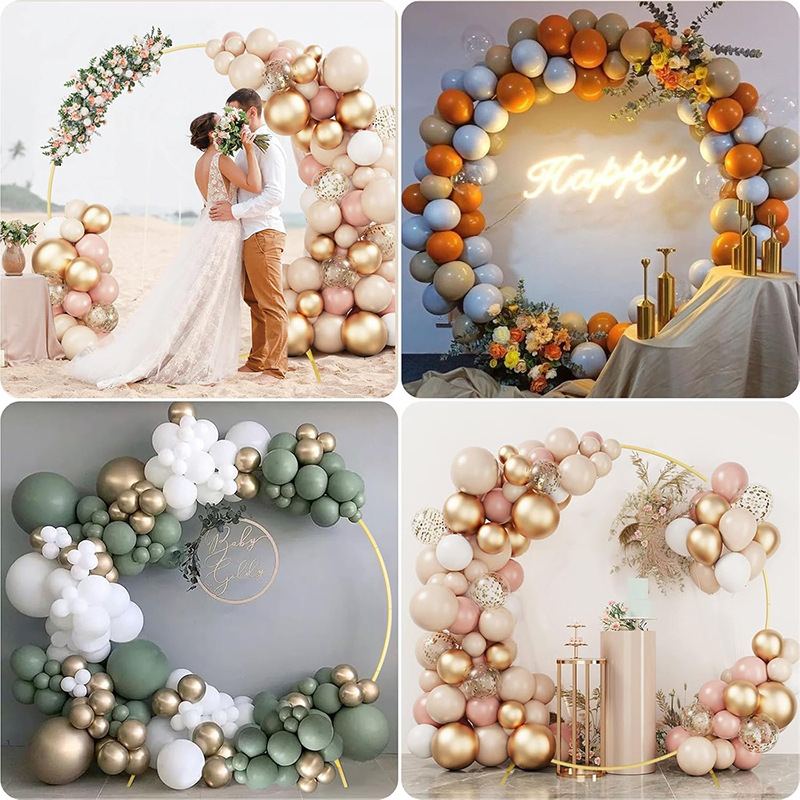 Metalni vjenčani luk, kovana konstrukcija, kartonsko pakiranje, prilagodljivo, za vjenčanja