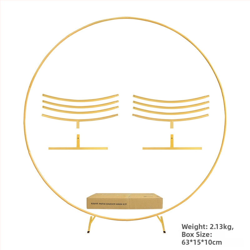 Metalni vjenčani luk, kovana konstrukcija, kartonsko pakiranje, prilagodljivo, za vjenčanja
