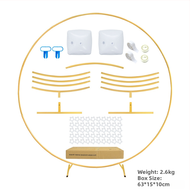 Metalni vjenčani luk, kovana konstrukcija, kartonsko pakiranje, prilagodljivo, za vjenčanja