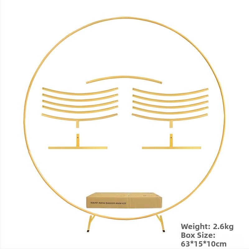 Metalni vjenčani luk, kovana konstrukcija, kartonsko pakiranje, prilagodljivo, za vjenčanja