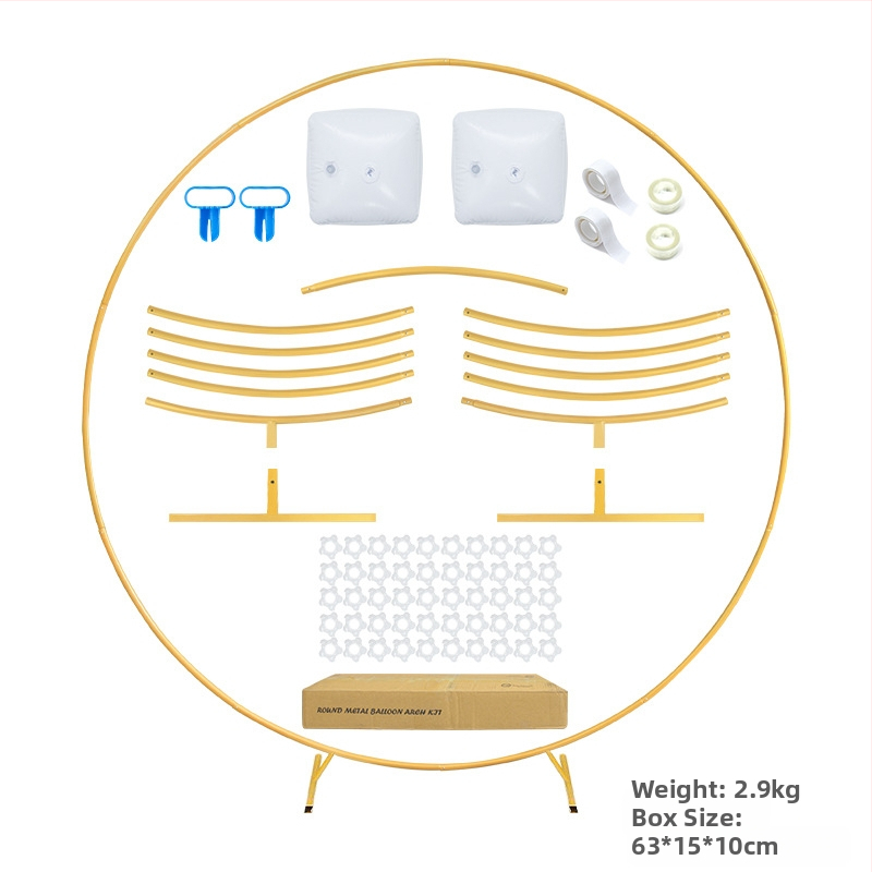 Metalni vjenčani luk, kovana konstrukcija, kartonsko pakiranje, prilagodljivo, za vjenčanja