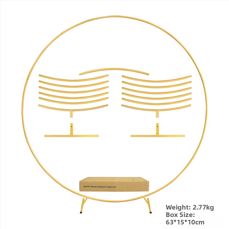 Metalni vjenčani luk, kovana konstrukcija, kartonsko pakiranje, prilagodljivo, za vjenčanja