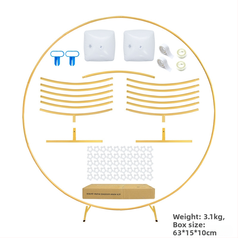 Metalni vjenčani luk, kovana konstrukcija, kartonsko pakiranje, prilagodljivo, za vjenčanja