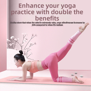 Joga podložka z TPE, 6 mm, protiskluzová, tlmiaca nárazy