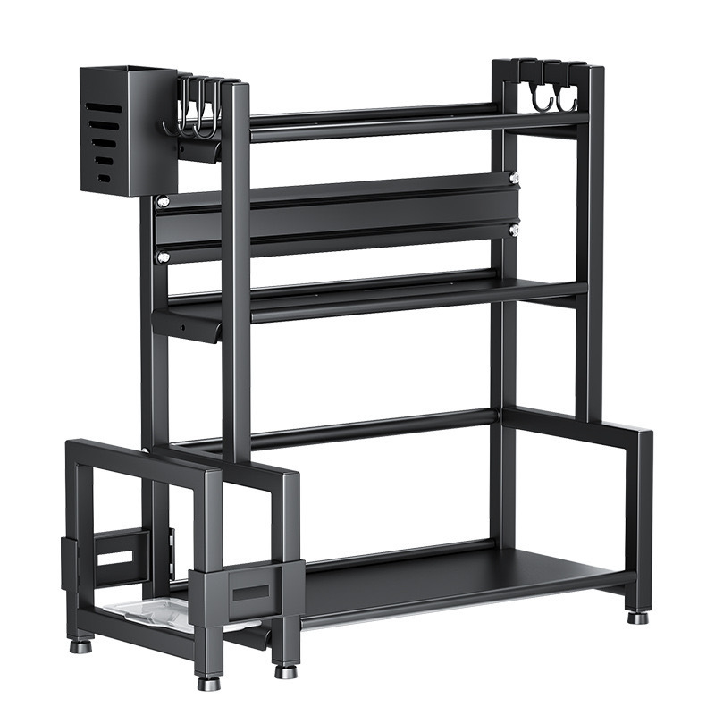 Kuhinjski stalak za začine, višestruki rotirajući organizator, držač štapića i noževa, držač poklopaca