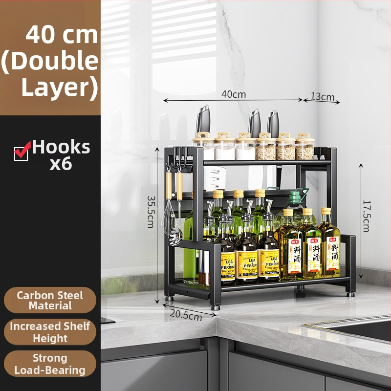 Kuhinjski stalak za začine, višestruki rotirajući organizator, držač štapića i noževa, držač poklopaca