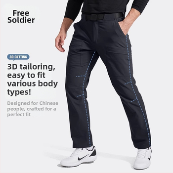 Pánske vonkajšie Soft Shell nohavice – fleecová podšívka, vetruodolné, na zimu a jeseň, látka: zmes chemických vlákien