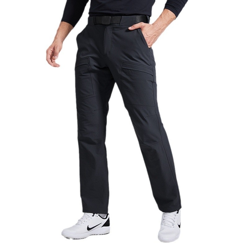 Pantaloni – Soft Shell exterior pentru bărbați, cu fleece, antivânt, pentru iarnă și toamnă, material: amestec de fibre chimice