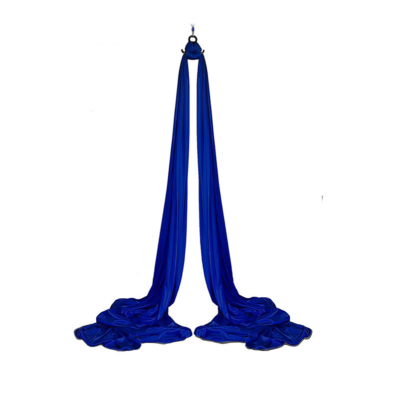 Хамак за въздушна йога – единична точка, комплект от коприна и сатен за домашни тренировки по пилатес и танци