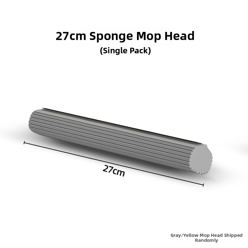 Szivacsos mop összecsukható fejjel, kézzel mosható, rozsdamentes acélszár, Collodion anyag