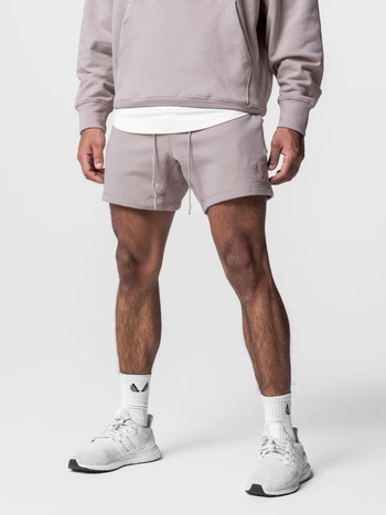 Muške pamučne sportske šorce za ljeto, slim fit, srednji pojas, prozračne, 85% pamuk