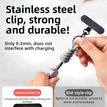 Λουρί τηλεφώνου Pengyi – υφαντή κατασκευή, μεταλλικό αγκράφα, unisex