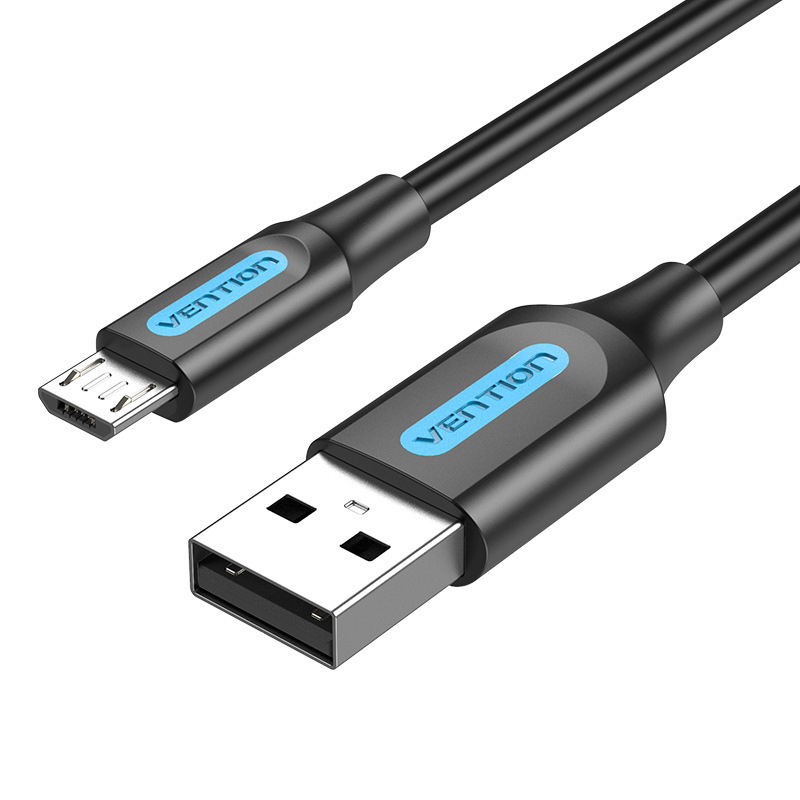 Android Micro USB кабел за данни USB 2.0 — бързо зареждане, PVC материал, единичен конектор