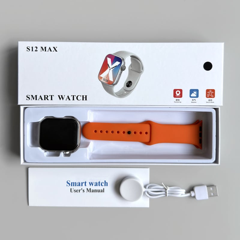 S12 pametni sat s NFC-om, Bluetoothom, mjerenje srčanog ritma, krvnog tlaka i razine kisika u krvi