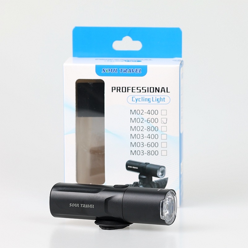 SOUL TRAVEL prednja LED svjetiljka za bicikl, vodootporna, protiv zabljesnjenja, visoka svjetlost, dugi domet, 400/600/800 lumena