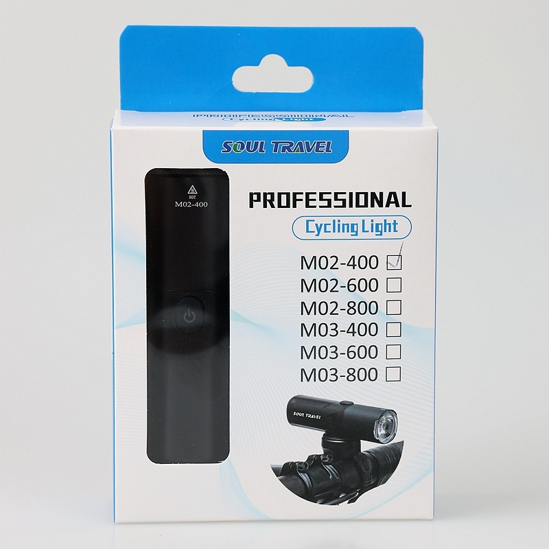 SOUL TRAVEL prednja LED svjetiljka za bicikl, vodootporna, protiv zabljesnjenja, visoka svjetlost, dugi domet, 400/600/800 lumena