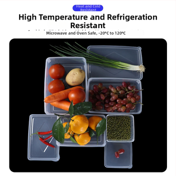 Δοχείο αποθήκευσης τροφίμων από πλαστικό, τετράγωνο, διαφανές, με σφραγιστικό καπάκι και κλείδωμα, κατάλληλο για φούρνο μικροκυμάτων, 1–5 L