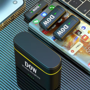 Ασύρματο μικρόφωνο λαβαλιέρ LARK M1 – ABS σώμα, κλιπ-όν για φωνητικές μεταδόσεις και ζωντανό βίντεο streaming