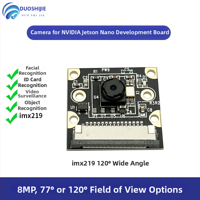 IMX219 Cameră USB 8MP, 3280×2464, 30FPS, MIPI, focalizare manuală
