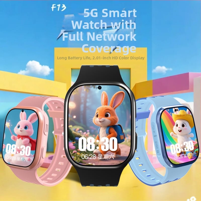 Ceas pentru copii 5G cu GPS, rezistent la apă, suport Alipay