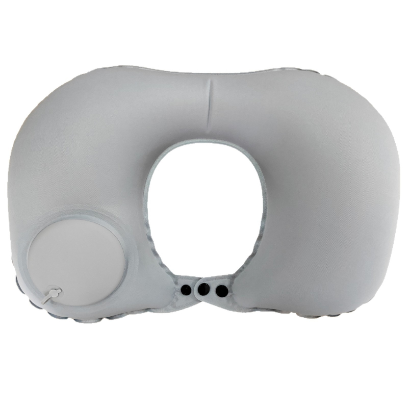 У-образена пътуваща възглавница за надуване с газ - TPU ламинирана тъкан, TPU филм, модерен стил