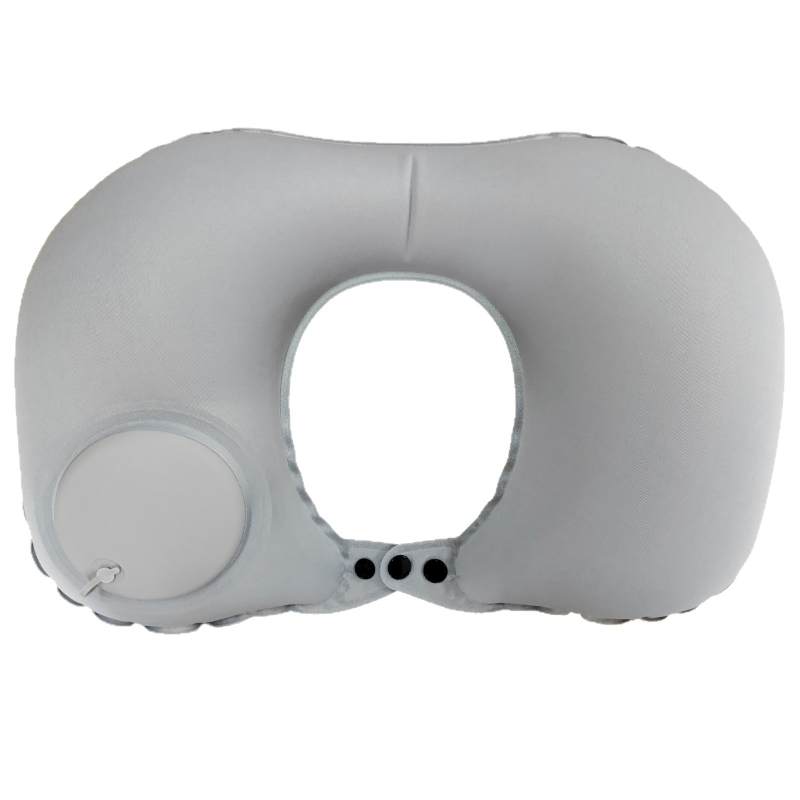 У-образена пътуваща възглавница за надуване с газ - TPU ламинирана тъкан, TPU филм, модерен стил