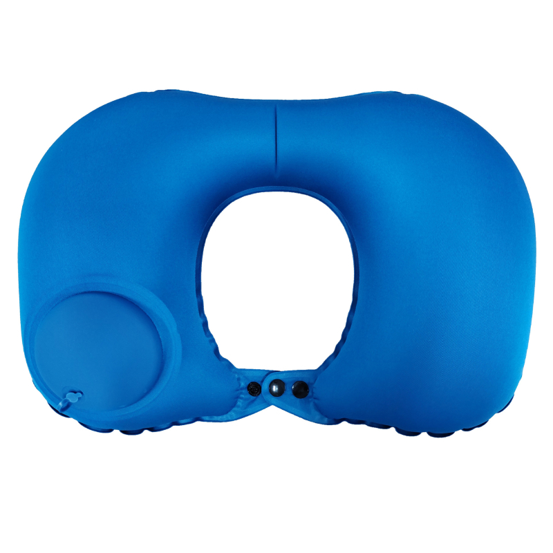 У-образена пътуваща възглавница за надуване с газ - TPU ламинирана тъкан, TPU филм, модерен стил